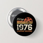 Limitierte Edition Jahrgang 1976 Button (Vorne & Hinten)