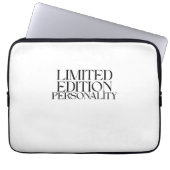 Limitierte Edition Persönlichkeit Sarkastische Typ Laptopschutzhülle (Vorderseite)
