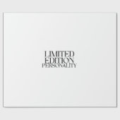 Limitierte Edition Persönlichkeit Unternehmensgesc Geschenkpapier (Flach)