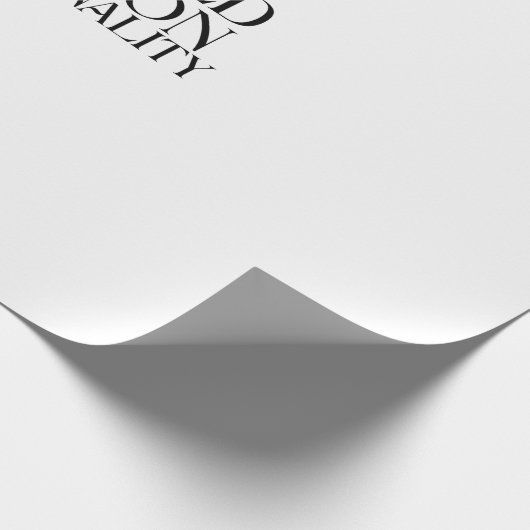 Limitierte Edition Persönlichkeit Unternehmensgesc Geschenkpapier (Ecke)