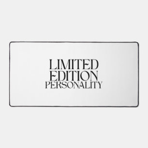 Limitierte Edition Persönlichkeitstypografische Ti Schreibtischunterlage