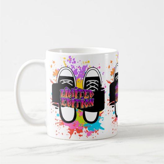 LIMITIERTE EDITION SCHUHE KAFFEETASSE (Links)