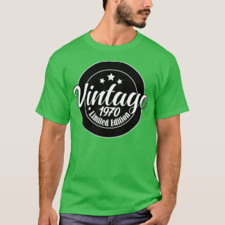 Limitierte Edition Vintage 1970 Geburtstag 53. Geb T-Shirt