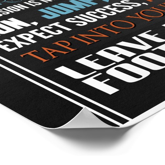 Limitless365 Manifest Poster (Ecke)