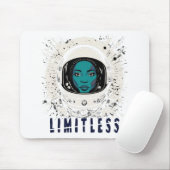Limitless Astronaut Girl - Mousepad (Mit Mouse)