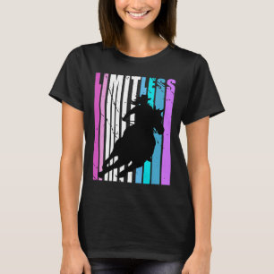 Limitless Cowgirl Girls Rodeo Western Motivierend T-Shirt