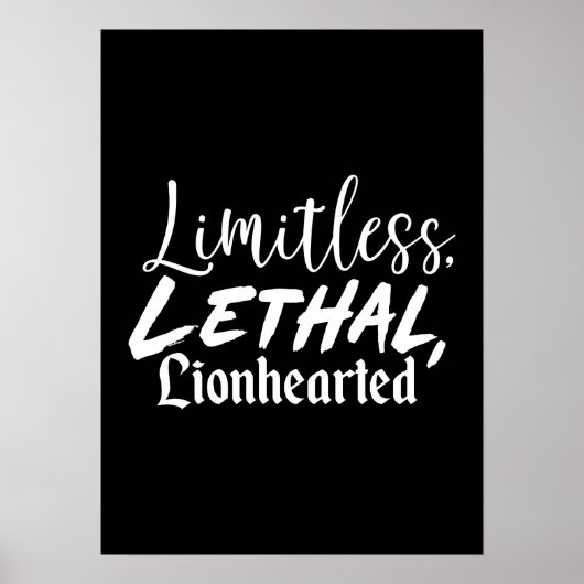 Limitless - Fitness, Hektik, Erfolgsmotivation Poster (Vorne)