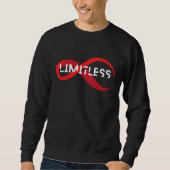 LIMITLESS Infinity Symbol sweatshirt (Vorderseite)