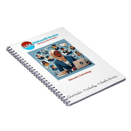 "Limitless Learning: Great Teachers & Tech Noteboo Notizblock (Rechte Seite)