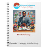 "Limitless Learning: Great Teachers & Tech Noteboo Notizblock (Vorderseite)