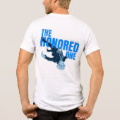 💙Limitless Sorcerer Tee💙🌀 – Infinity Eyes Style Tri-Blend Shirt (Rückseite)