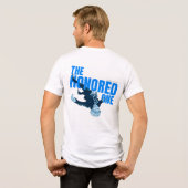 💙Limitless Sorcerer Tee💙🌀 – Infinity Eyes Style Tri-Blend Shirt (Rückseite voll)