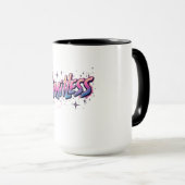 Limitlose Coffe-Tasse - Fett inspirierende Word-Cu Tasse (VorderseiteRechts)