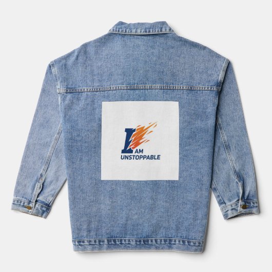Limitlose Energie Jeansjacke (Rückseite)