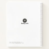 Limitlose Möglichkeiten SpiralNotebook Notizblock (Rückseite)