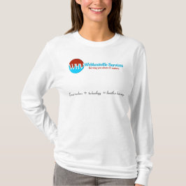 Limitloses Lernen: Frauenlange T-Shirt