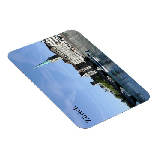 Limmat River in Zürich Magnet (Rechte Seite)