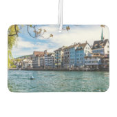 Limmat River, Zürich Autolufterfrischer (Rückseite)