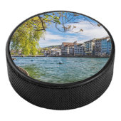 Limmat River, Zürich Eishockey Puck (3/4)