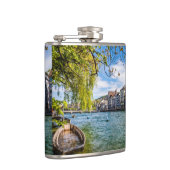 Limmat River, Zürich Flachmann (Rechts)