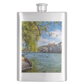 Limmat River, Zürich Flachmann (Vorderseite)