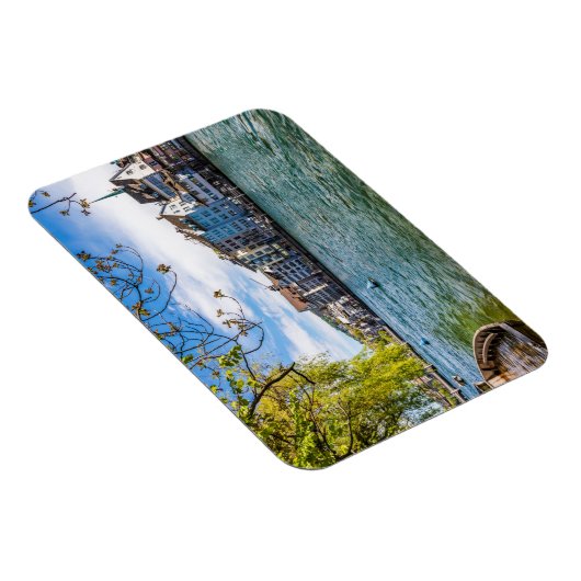 Limmat River, Zürich Magnet (Rechte Seite)