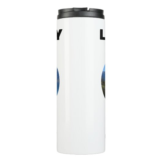 Limnologie ein Untersatz der Ökologie des Sees Oze Thermosbecher (Rückseite)