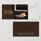 Limo Service Driver, Cab, Taxi Business Card Visitenkarte (Vorne/Hinten)