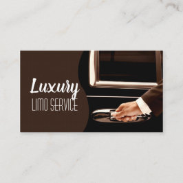 Limo Service Driver, Cab, Taxi Business Card Visitenkarte