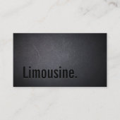 Limo Service limousine Frische Pasta machen Visitenkarte (Vorderseite)