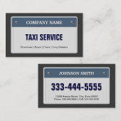 Limo & Taxi Service - Cool lizenziertes Plakat Visitenkarte (Vorne/Hinten)