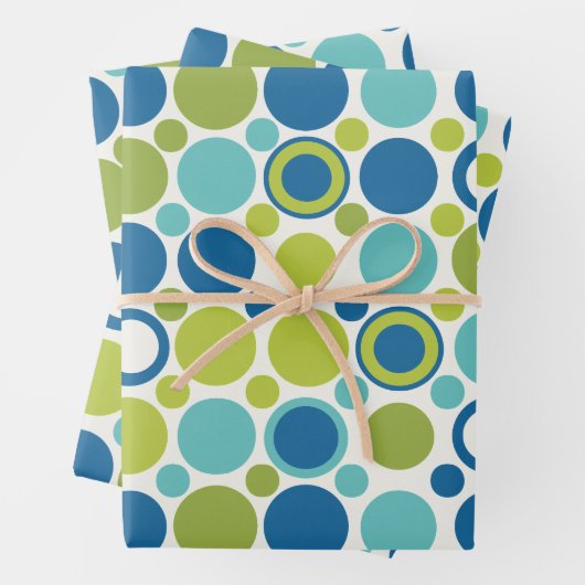 Limon & Aqua Bubble MCM Geschenkpapier Set (Beispiel)