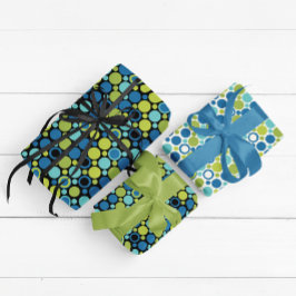 Limon & Aqua Bubble MCM Geschenkpapier Set