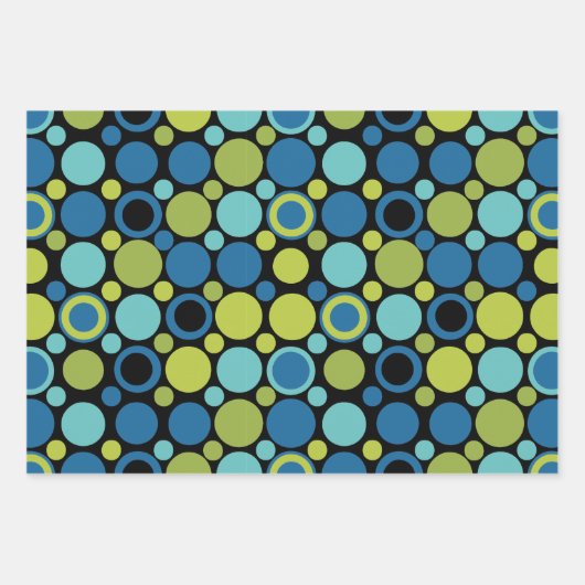 Limon & Aqua Bubble MCM Geschenkpapier Set (Vorderseite 3)