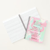 Limon Blend Marble Journal. Das Leben ist wie eine Notizbuch (Innenseite)