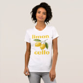Limon Cello T-Shirt für Frauen und Männer (Vorne ganz)