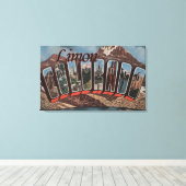 Limon, ColoradoGroße BuchstabenszenenLimon, CO Leinwanddruck (Insitu (Holzboden))