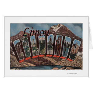 Limon, ColoradoLarge Buchstabe ScenesLimon, Co