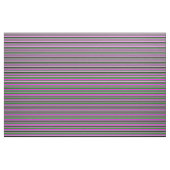 Limon, Fuchsia, Beige und schwarz gefärbte Linien Stoff (Yard (91,4 cm))