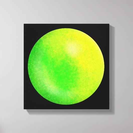 Limon Galaxy Orb - Limon und neon grüne Leinwand (Vorderseite)
