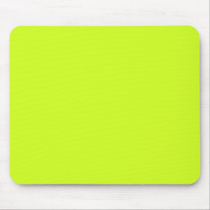 Limon gelb (Vollfarbe) Mousepad