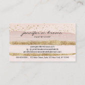 Limon Gelbe Zuhause Hochzeitstorte Großbäckerei Visitenkarte (Rückseite)