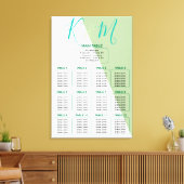 Limon geometrische Hochzeit Leinwanddruck (Insitu (Wohnzimmer))