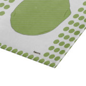 Limon gestrichen schneidebrett (Ecke)