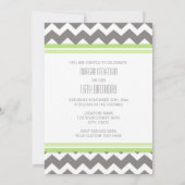 Limon Graues Foto 16. Geburtstagsparty Einladungen (Rückseite)