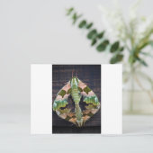 Limon Hawk Moths Postkarte (Stehend Vorderseite)