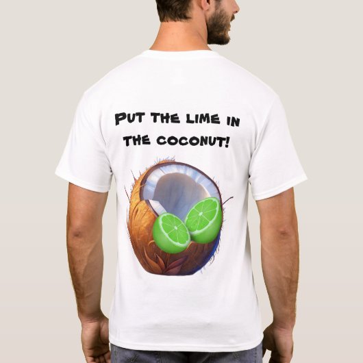 Limon im Coconut-T - Shirt (Rückseite)