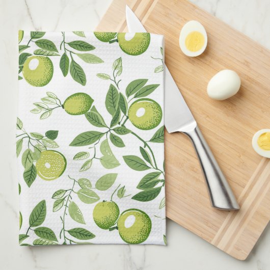 Limon im Coconut - Teetuch Geschirrtuch (Viertel Falte)