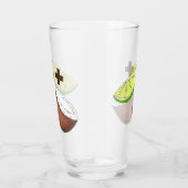 Limon in Coconut Tropical Island Fruit Glas (Rechts)