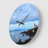 Limon Kiln Lighthouse Große Wanduhr (Winkel)